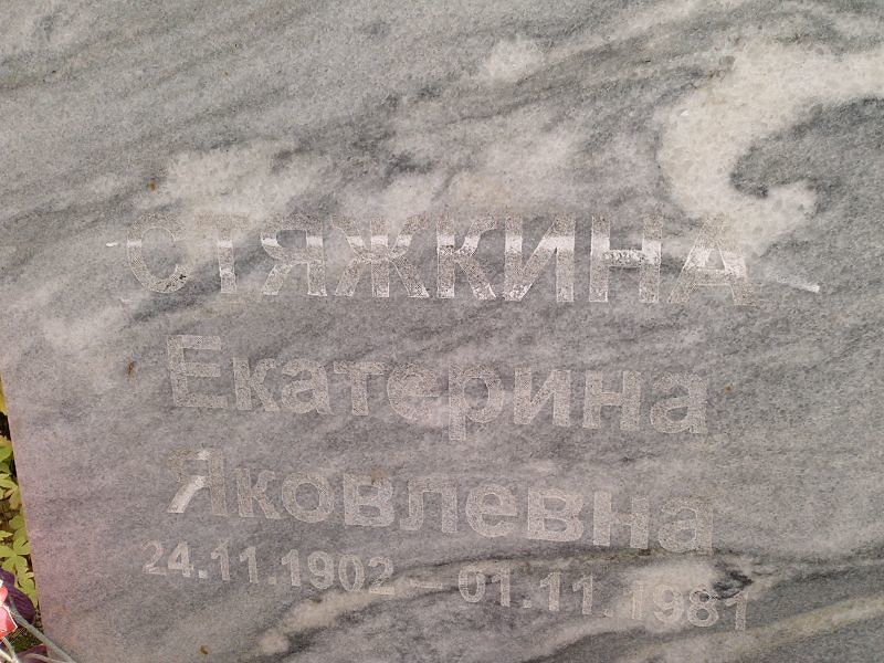 Стяжкина