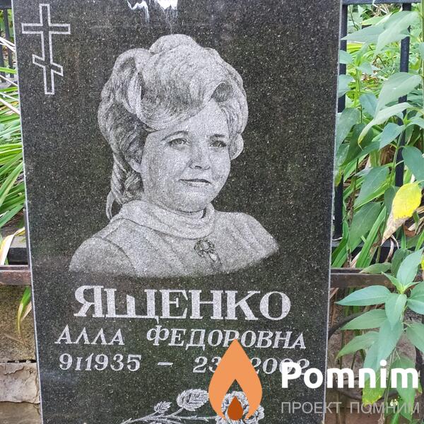 Ященко Алла Федоровна