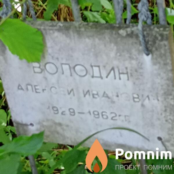 Володин Алексей Иванович