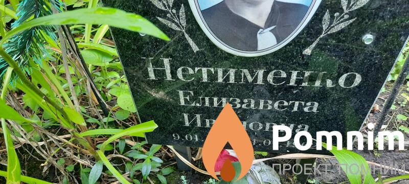 Нетименко Елизавета Ивановна