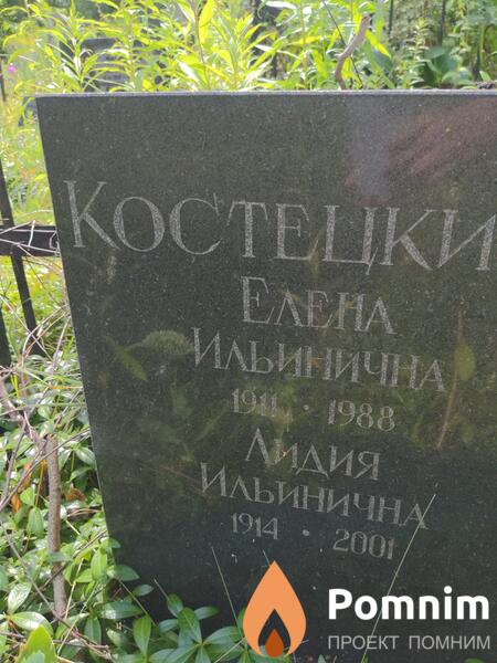 Костецкая Елена Ильинична