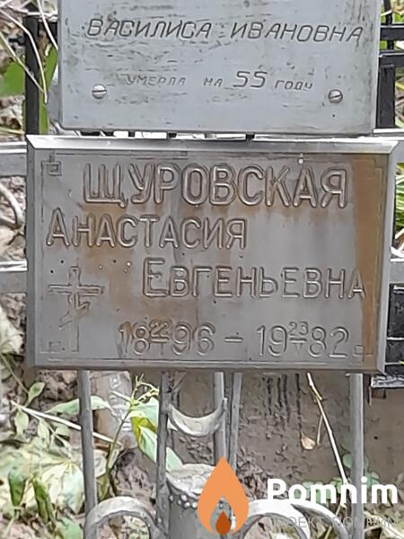 Щуровская Анастасия Евгеньевна