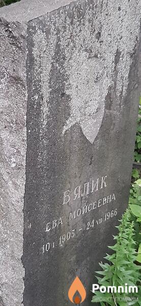 Вялик Ева Моисеевна