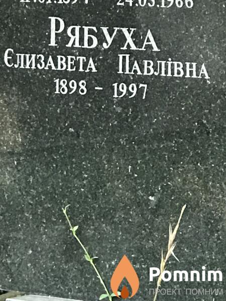 Рябуха Єлизавета Павлівна