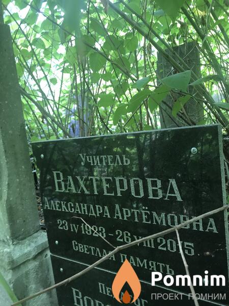 Вахтерова Александра Артёмона