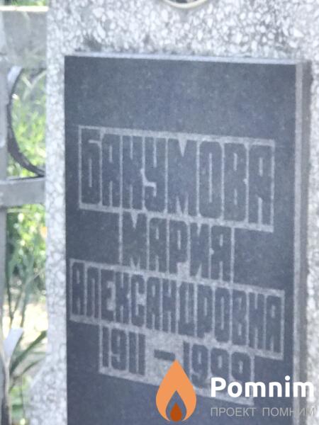 Бакумова Мария Александровна