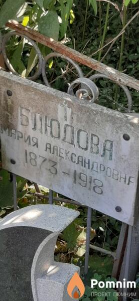 Блюдова Мария Александровна