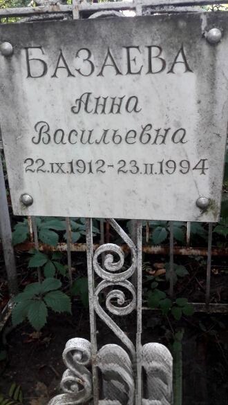 Базаева Анна