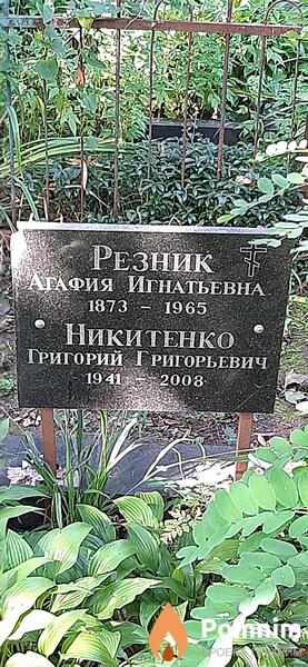 Резник Агафия Игнатьевна