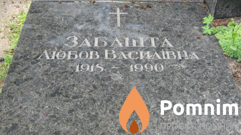 Забашта Любовь Васильевна