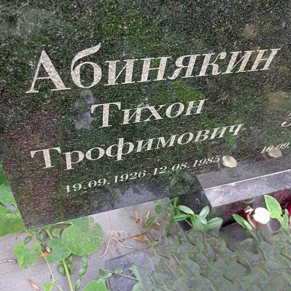 Абинякин Тихон