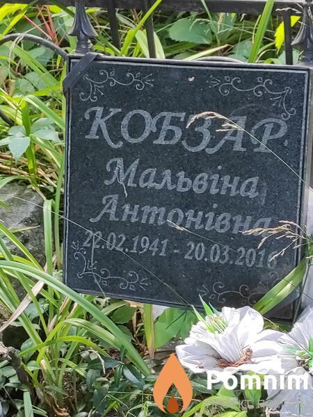 Кобзар Мальвіна Антонівна