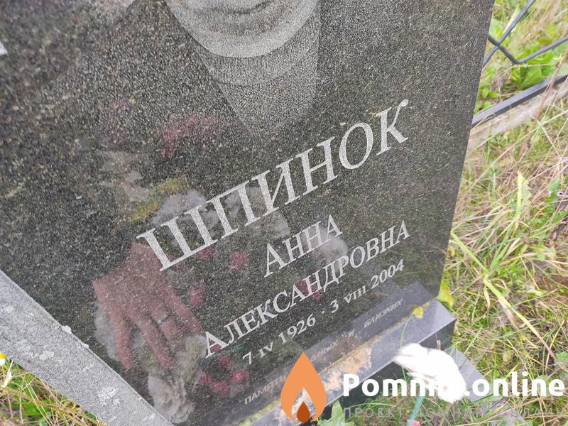 Шпинок Анна Александровна