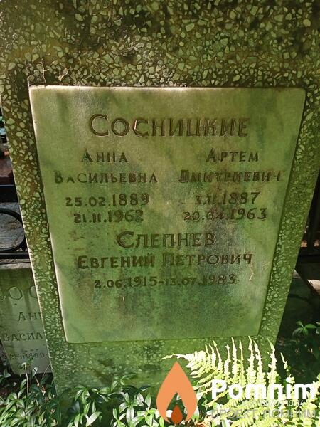 Сосницкая Анна Васильевна