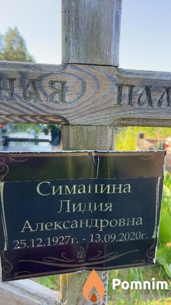 Симанина Лидия Александровна