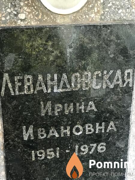 Левандовская Ирина Ивановна