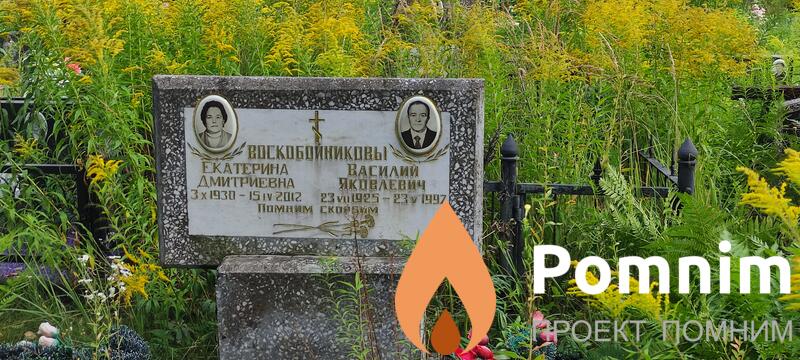Воскобойникова Екатерина Дмитриевна