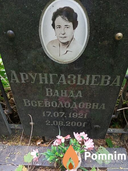 Арунгазыева Ванда Всеволодовна
