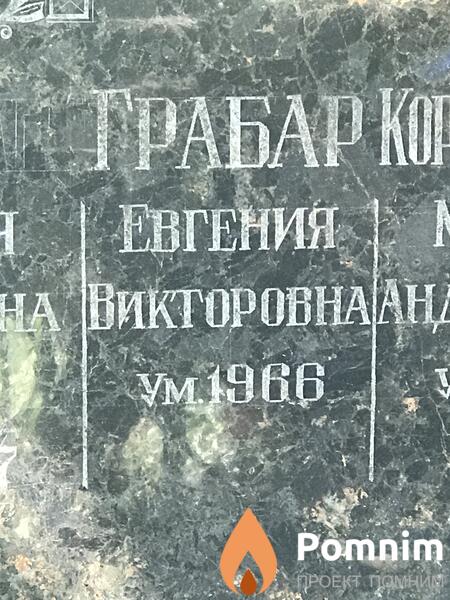 Габар Евгения Викторовна