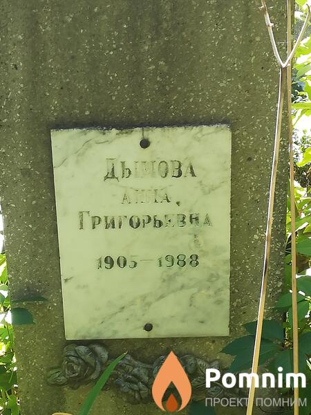 Дымова Анна Григорьевна