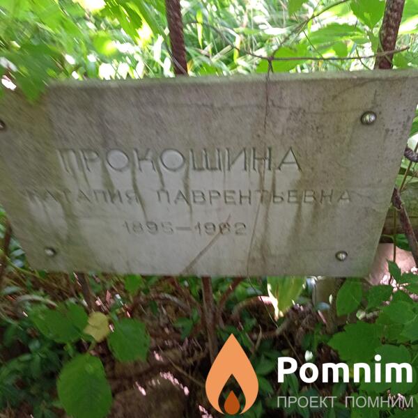 Прокошина Наталия Лаврентьевна