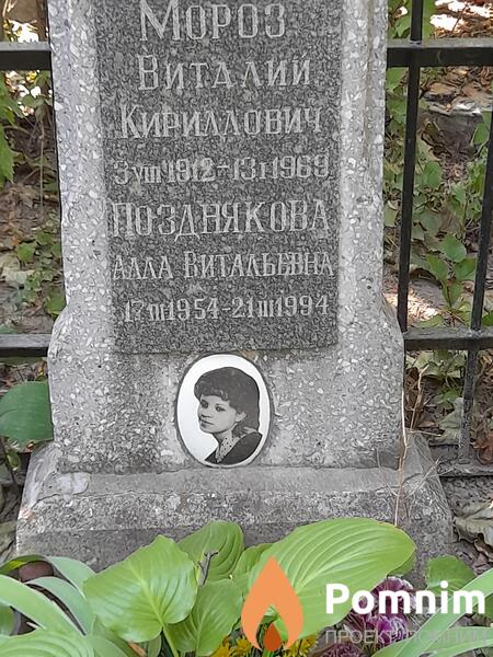 Позднякова Алла Витальевна