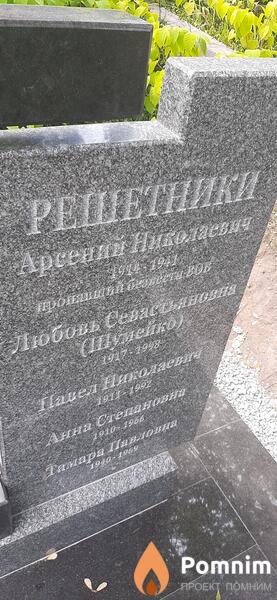 Решетник Анна Николаевна