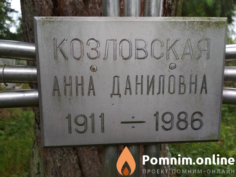 Козловская Анна Даниловна