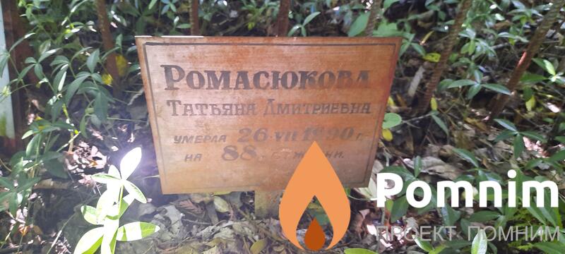 Ромасюкова Татьяна Дмитриевна