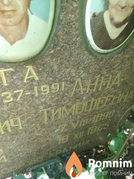 Воронкины Анна Тимофеевна