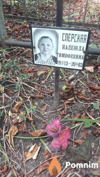 Сперская Надежда Тимофеевна
