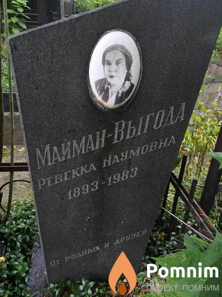 Майманвыгода Ревекка Наумовна