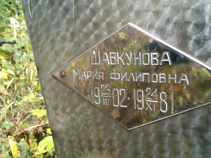 Шавкунова