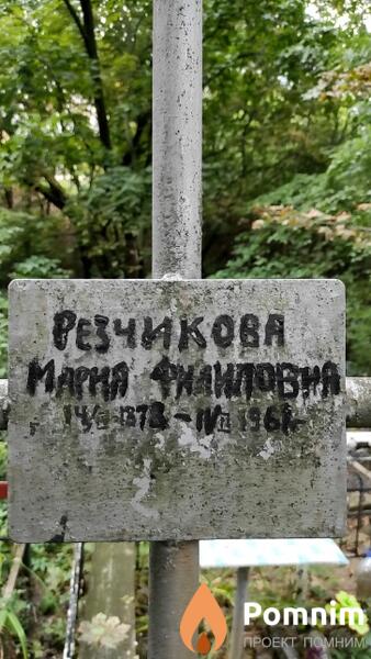 Резчикова Мария Филиповна