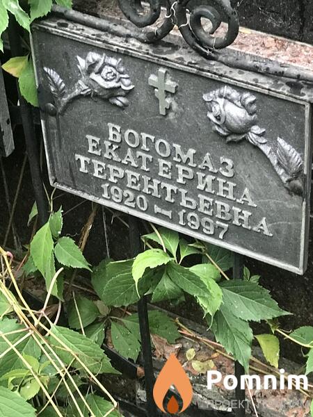 Богомаз Екатерина Терентьевна