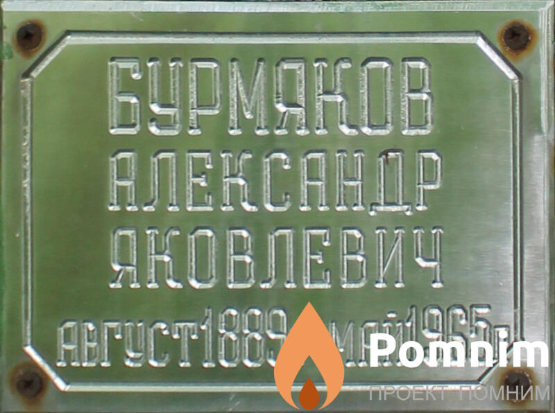 Бурмяков Александр Яковлевич