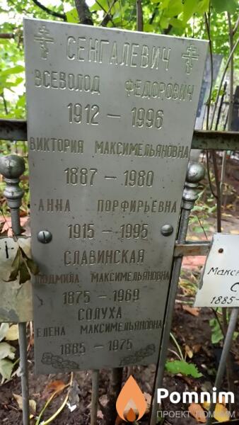 Сенгалевич Анна Порфирьевна