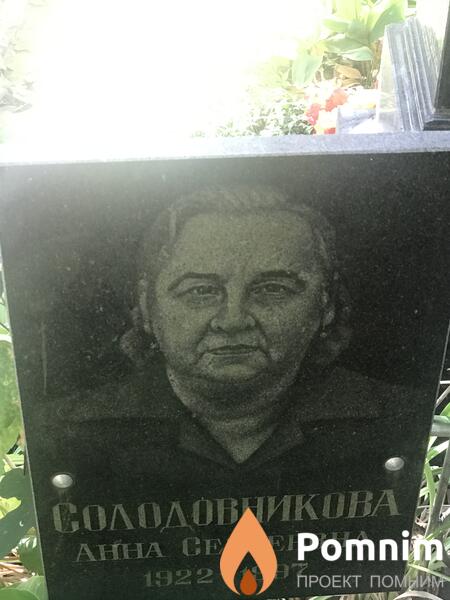 Солодовникова Анна Сергеевна