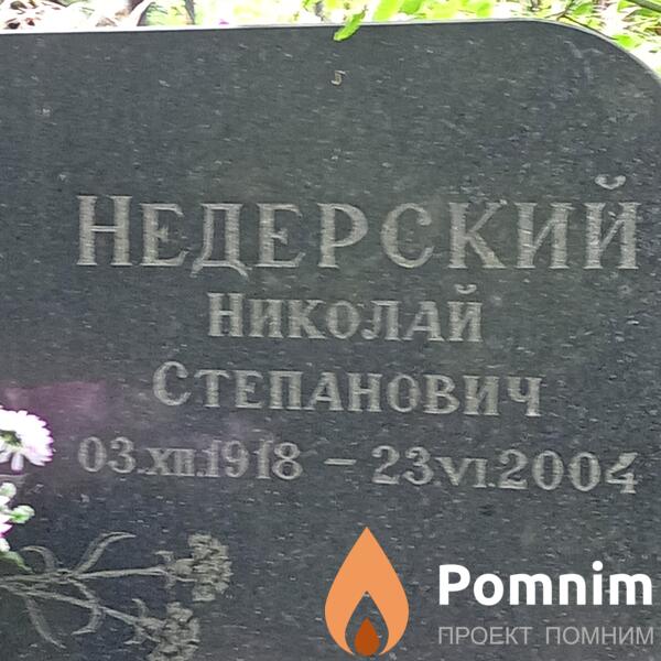 Недерский Николай Степанович