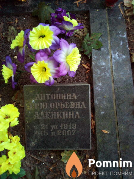 Аленкина Антонина Григорьевна