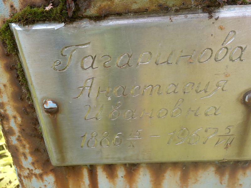 Гагаринова Анастасия Ивановна
