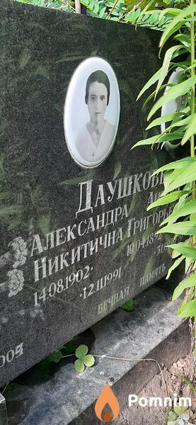 Даушкова Александра Никитична