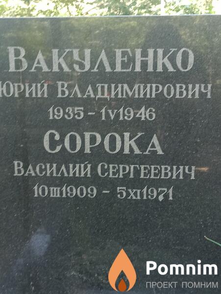 Вакуленко Юрий Владимирович