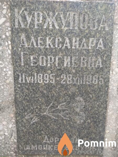 Куржупова Александра Георгиевна
