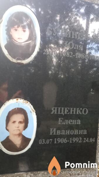 Яценко Елена Ивановна