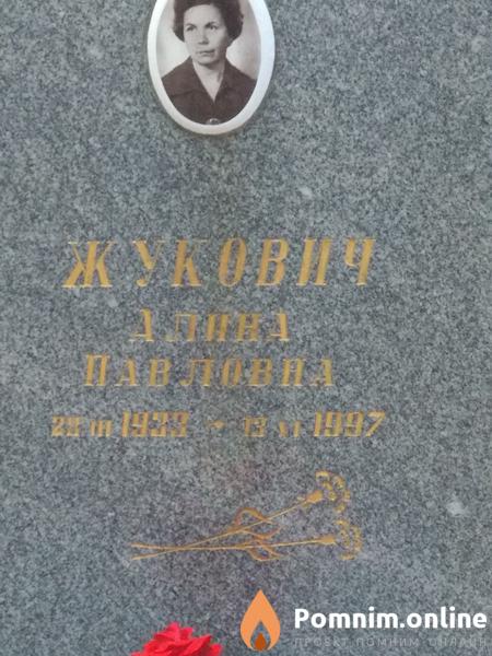 Жукович Алина Павловна