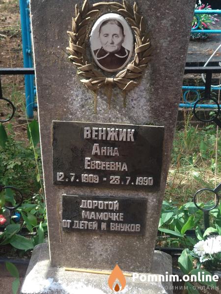 Венжик Анна Евсеевна
