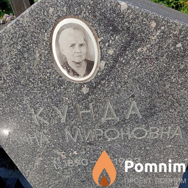 Кунда Анна Мироновна