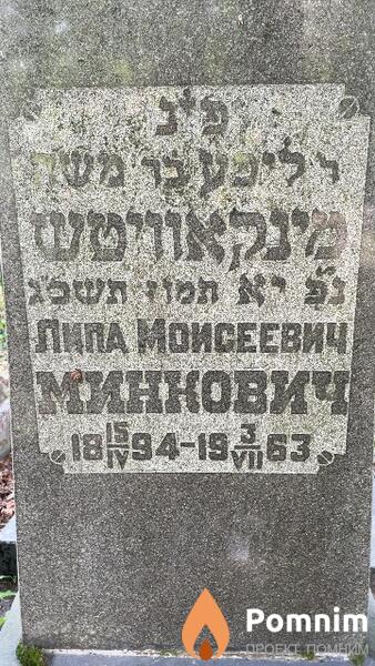 Минкович Липа Моисеевич