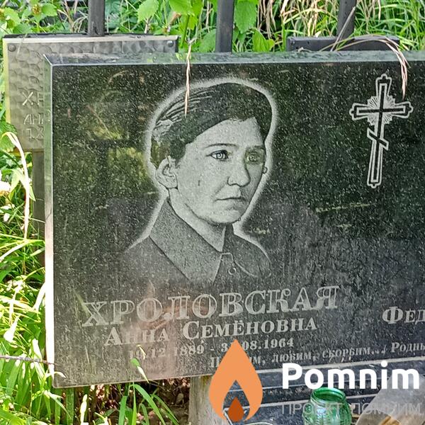 Хроловская Анна Семёновна